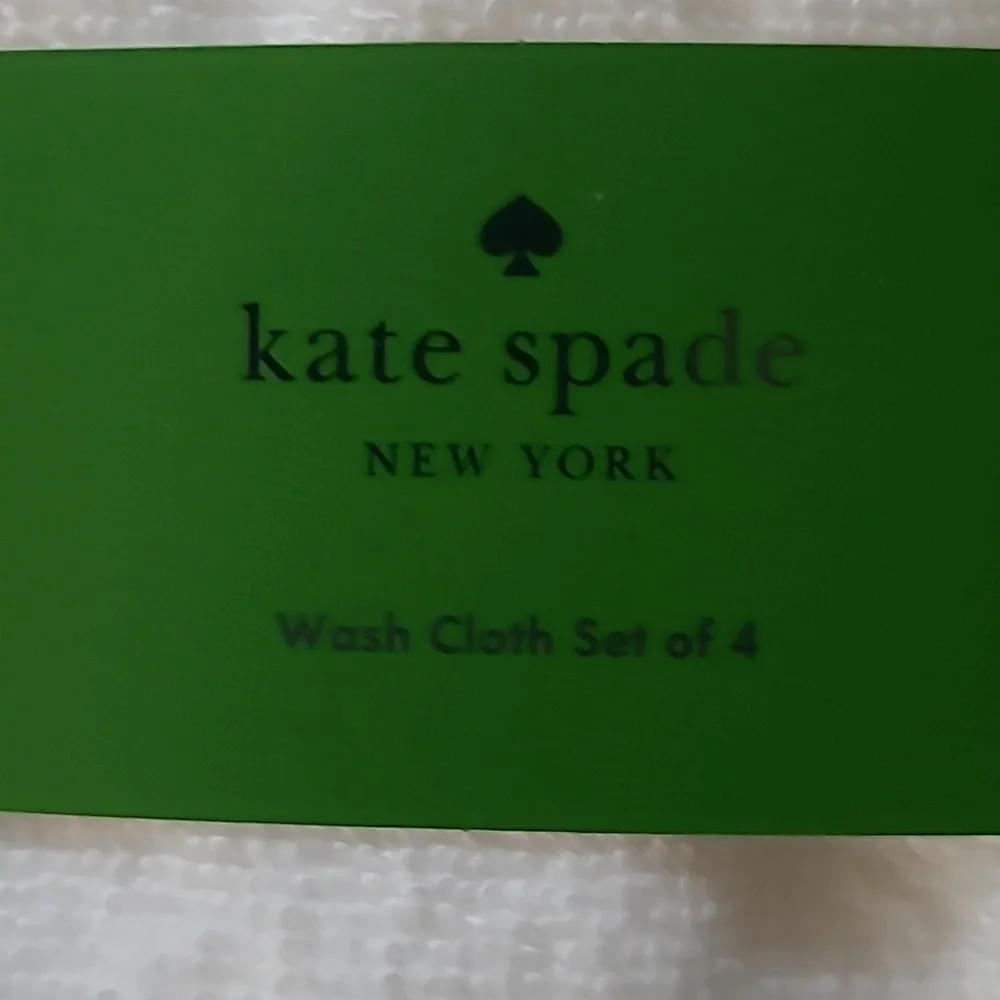 Kate Spade Washcloth Set